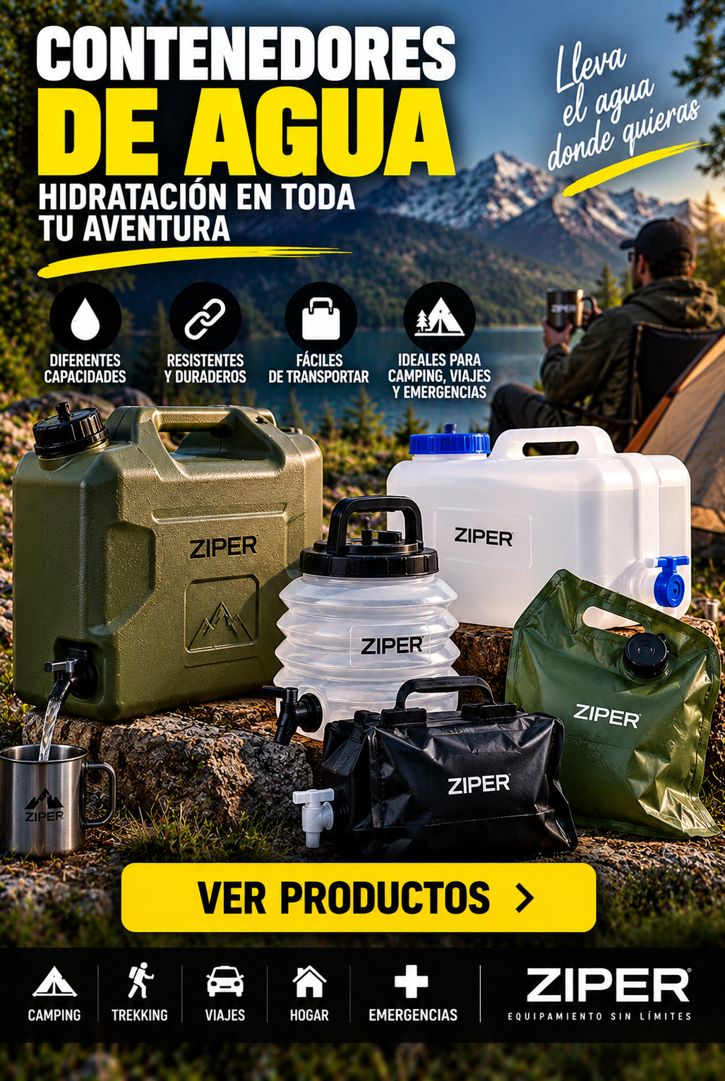 Contenedores de Agua