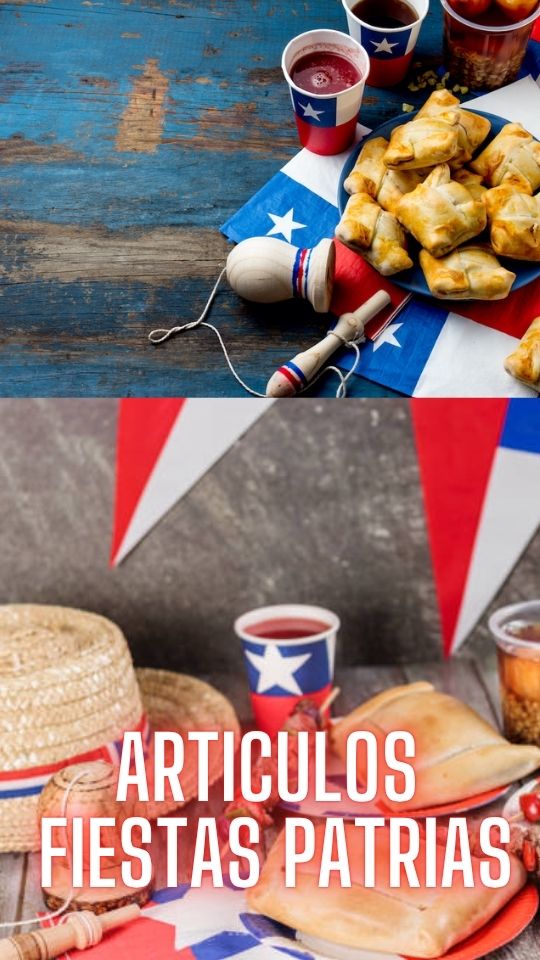 Banderas Fiestas patrias