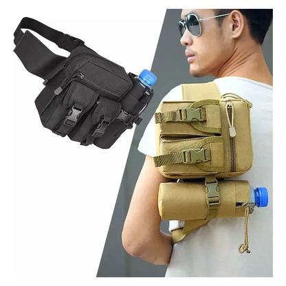 Banano Tactico Bolso Outdoor Porta Botella Bolso Impermeable