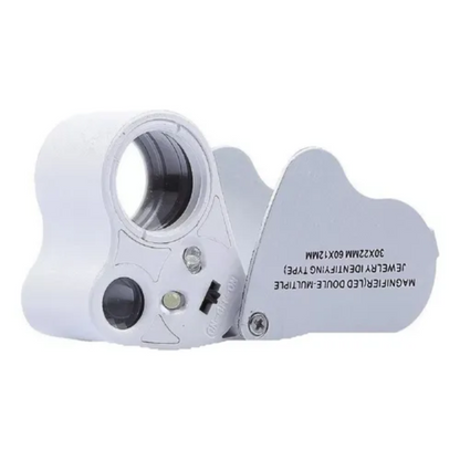 Lupa Geologica Lupa Con Luz Led Lupa Joyero Lupa 30x 60x