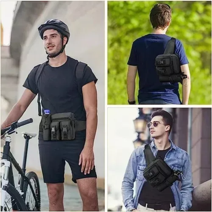 Banano Tactico Bolso Outdoor Porta Botella Bolso Impermeable