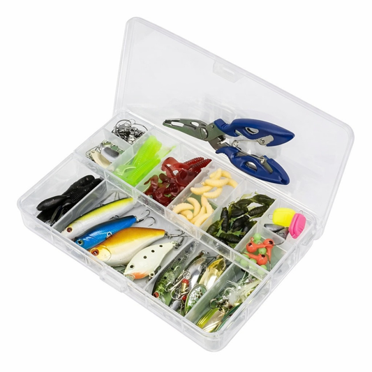 Kit Señuelos Pesca Señuelo Rapala Señuelos De Vinilos 101 Pc