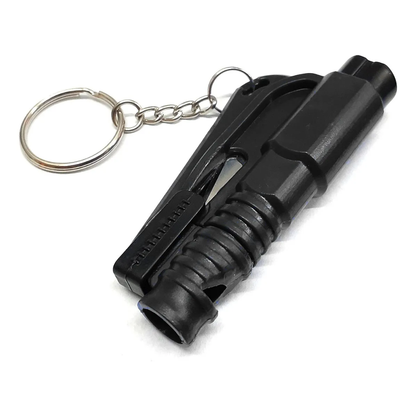 Kit Emergencia 3en1 Auto Llavero Rompevidrios Corta Cinturon