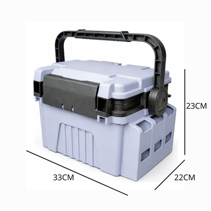 Caja Pesca Porta Señuelos Carnada Caja Organizadora Pesca