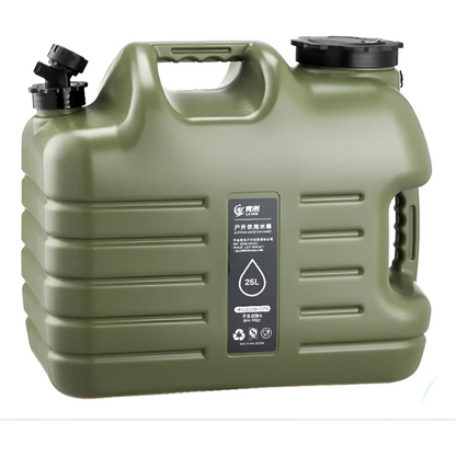 Cubo Contenedor De Agua Camping Bidon De Agua Portatil 25lts