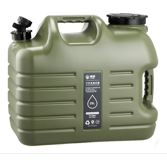 Cubo Contenedor De Agua Camping Bidon De Agua Portatil 25lts