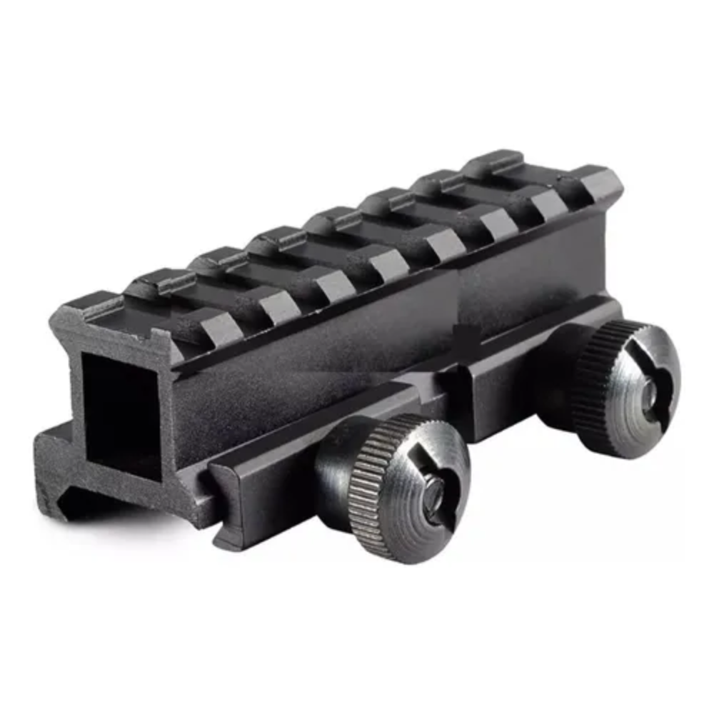 Alzador Mira Tactica Montura Riel Picatinny 20mm A 20mm