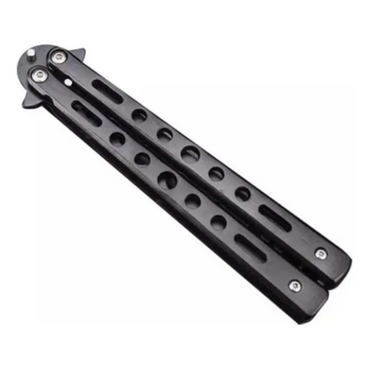 Cuchillo De Mariposa De Entrenamiento Tactico Plegable Acero