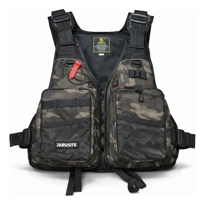 Chaleco Pesca Salvavidas Ajustable Chaleco Multifuncional