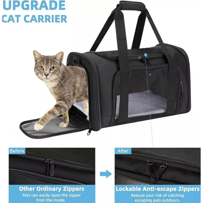Bolso Transportador De Mascotas Bolso Perro Cabina Avion