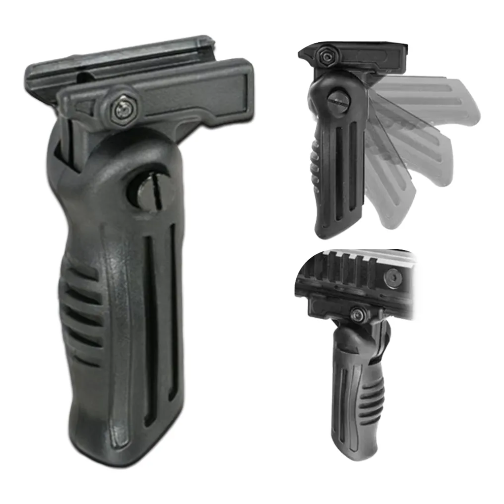 Grip Tactico Grips Fusil De Airsoft Empuñadura Plegable 20mm