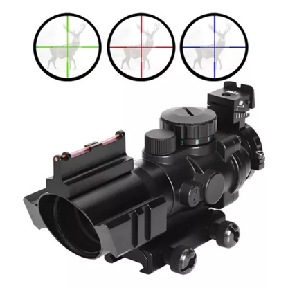 Mira Telescopica 4x32 Acog Caza Miras Telescopicas Riel 20mm