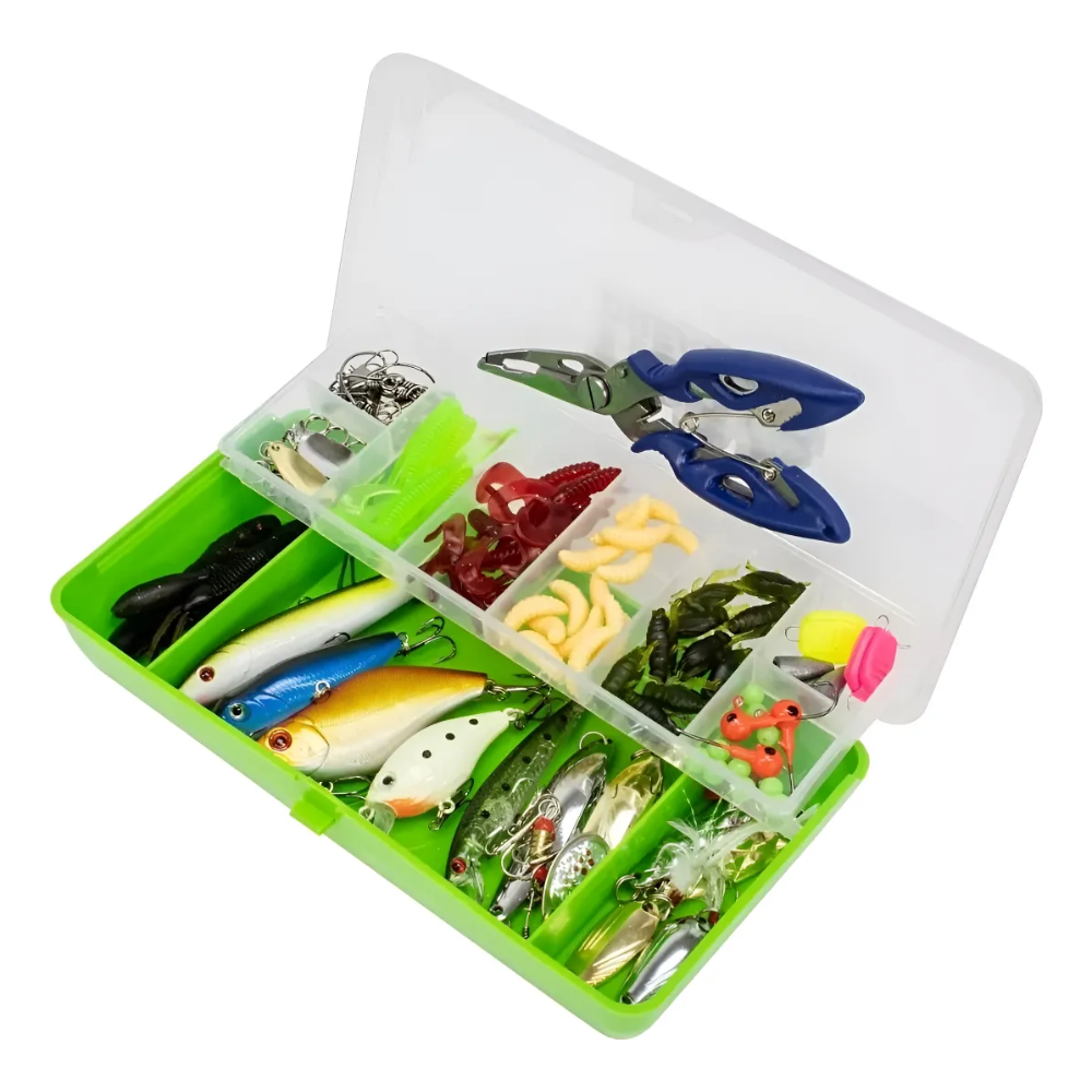 Kit Señuelos Pesca Señuelo Rapala Señuelos De Vinilos 101 Pc