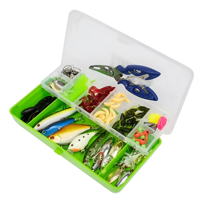 Kit Señuelos Pesca Señuelo Rapala Señuelos De Vinilos 101 Pc