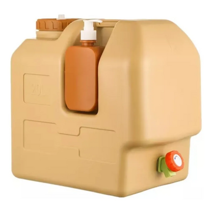 Cubo Contenedor De Agua Camping Bidon De Agua Portatil 20lts