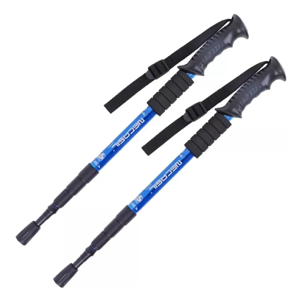 Pack 2 Bastones Trekking Baston Trekking Anti Shock 4tramos