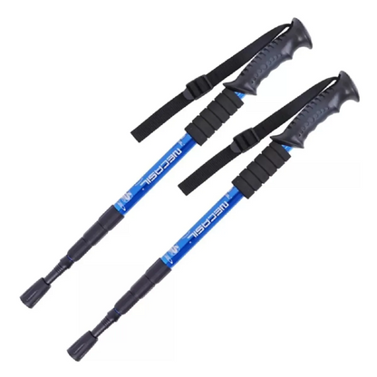 Pack 2 Bastones Trekking Baston Trekking Anti Shock 4tramos