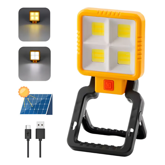 Lampara Camping Recargable Usb Solar Lampara Led Linterna