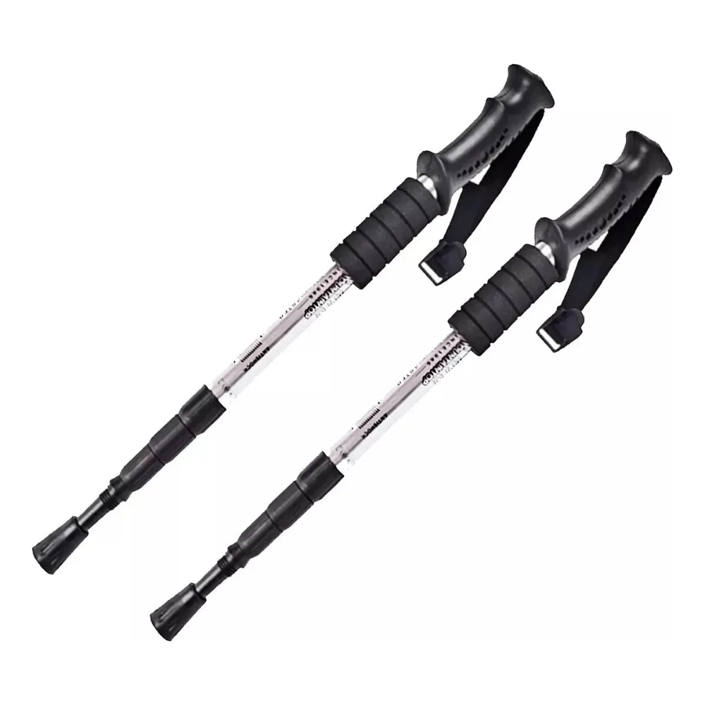 Pack 2 Bastones Trekking Baston Trekking Anti Shock 4tramos