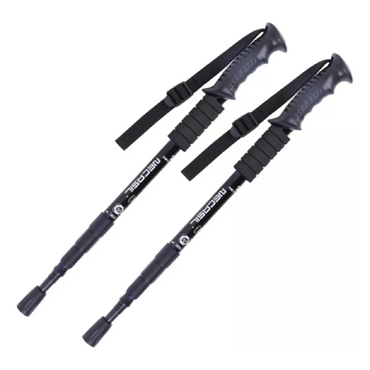 Pack 2 Bastones Trekking Baston Trekking Anti Shock 4tramos
