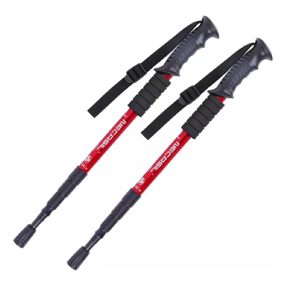 Pack 2 Bastones Trekking Baston Trekking Anti Shock 4tramos
