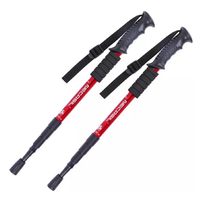 Pack 2 Bastones Trekking Baston Trekking Anti Shock 4tramos