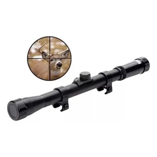 Mira Telescopica Rifle Pcp Rifles Airsoft Caza 4x20 Riel11mm