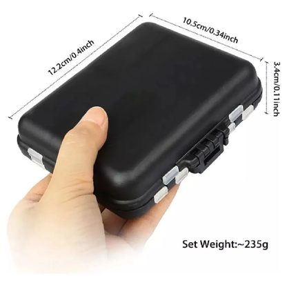 Kit Señuelo Pesca Organizadora Anzuelo Pesca Señuelos 191pz