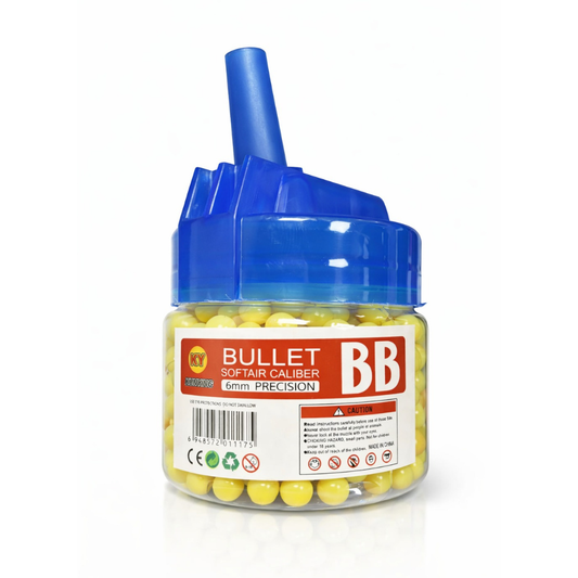 Balines 500 piezas de perdigones para pistola de aire comprimido Bolas PVC 0,12