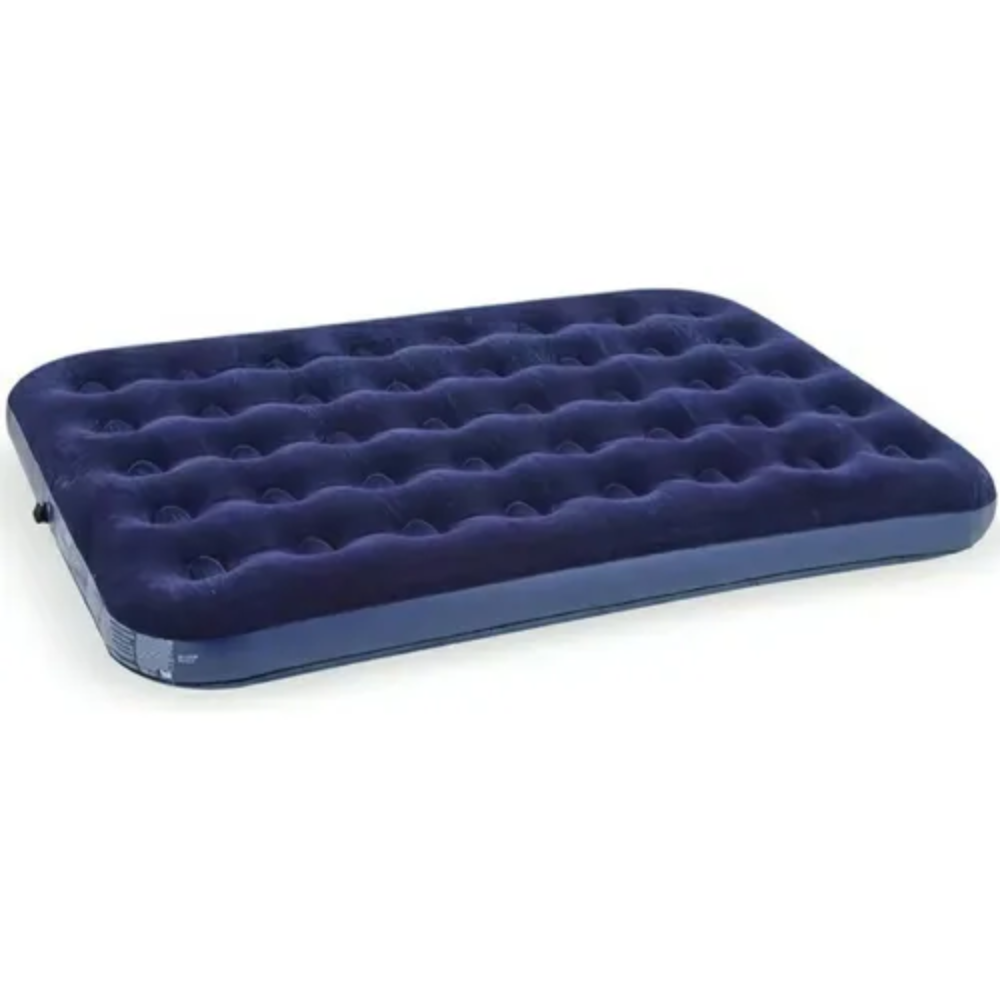 Colchon Inflable 2 Plazas Camping Color Azul