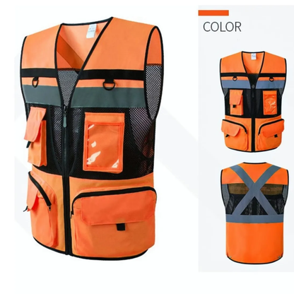 Chaleco Geologo Chaleco Seguridad Minero Chaleco Reflectante