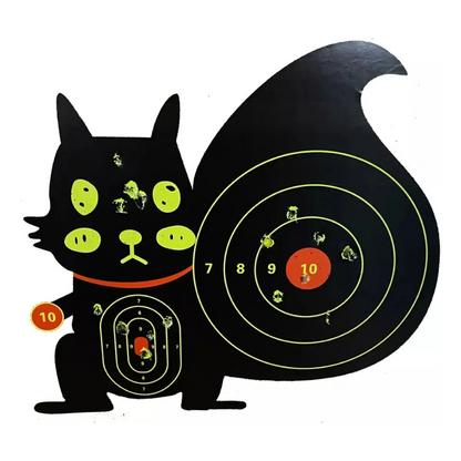 X10 Target Adhesivo Rifle Aire Diana Silueta Rifle De Poston