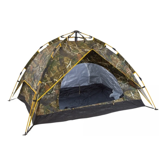 Carpa Camuflaje Para Camping Autoarmable 4 Personas