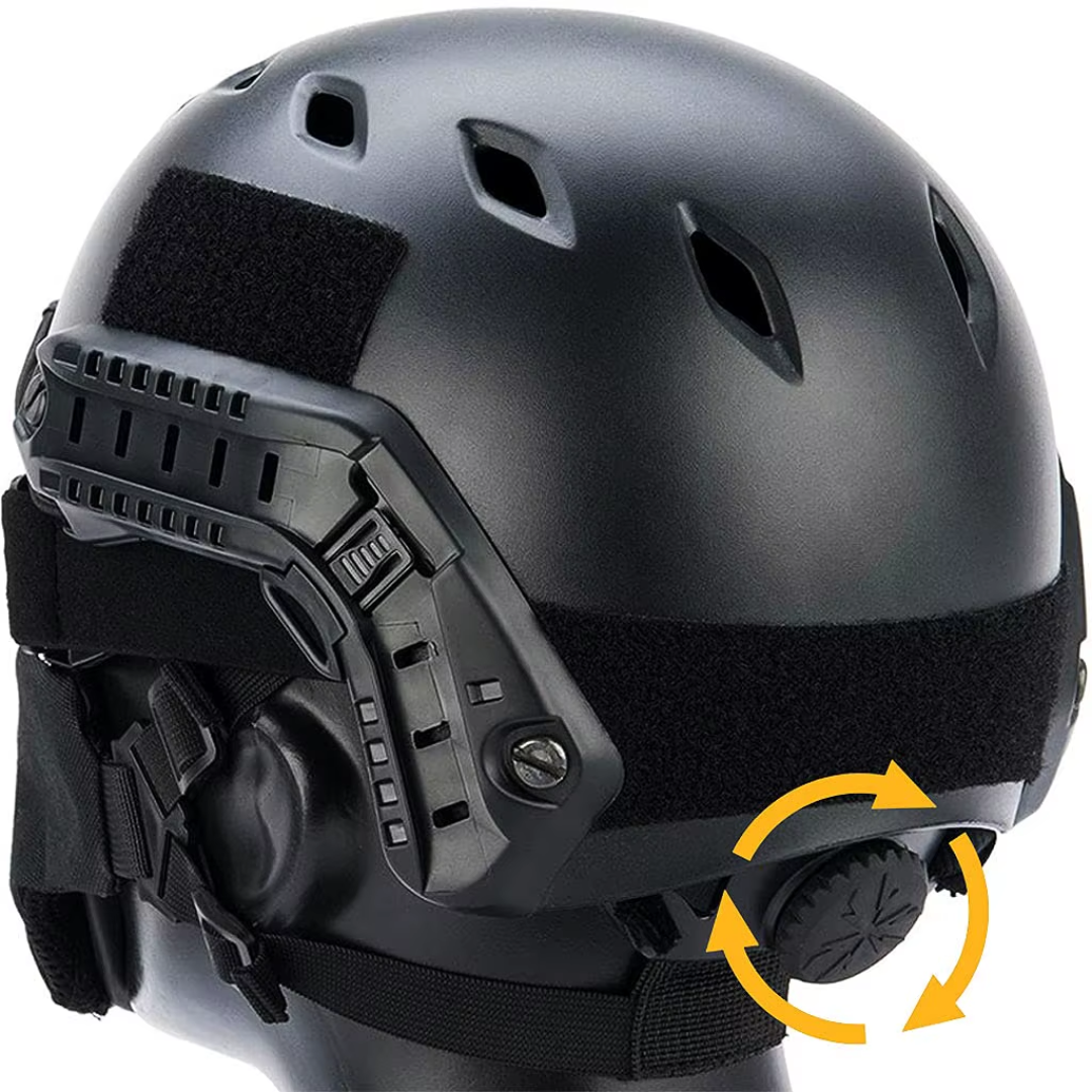 Casco Airsoft Cascos Tactico Airsoft Casco Emerson ajustable Verde