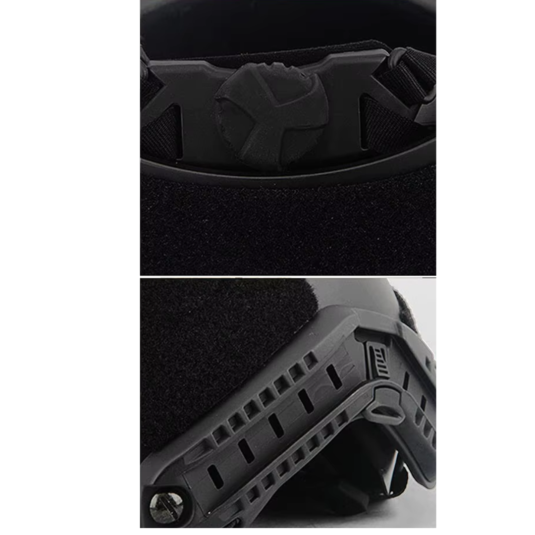 Casco Airsoft Cascos Tactico Airsoft Casco Emerson ajustable Verde