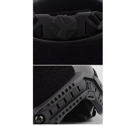 Casco Airsoft Cascos Tactico Airsoft Casco Emerson ajustable Verde
