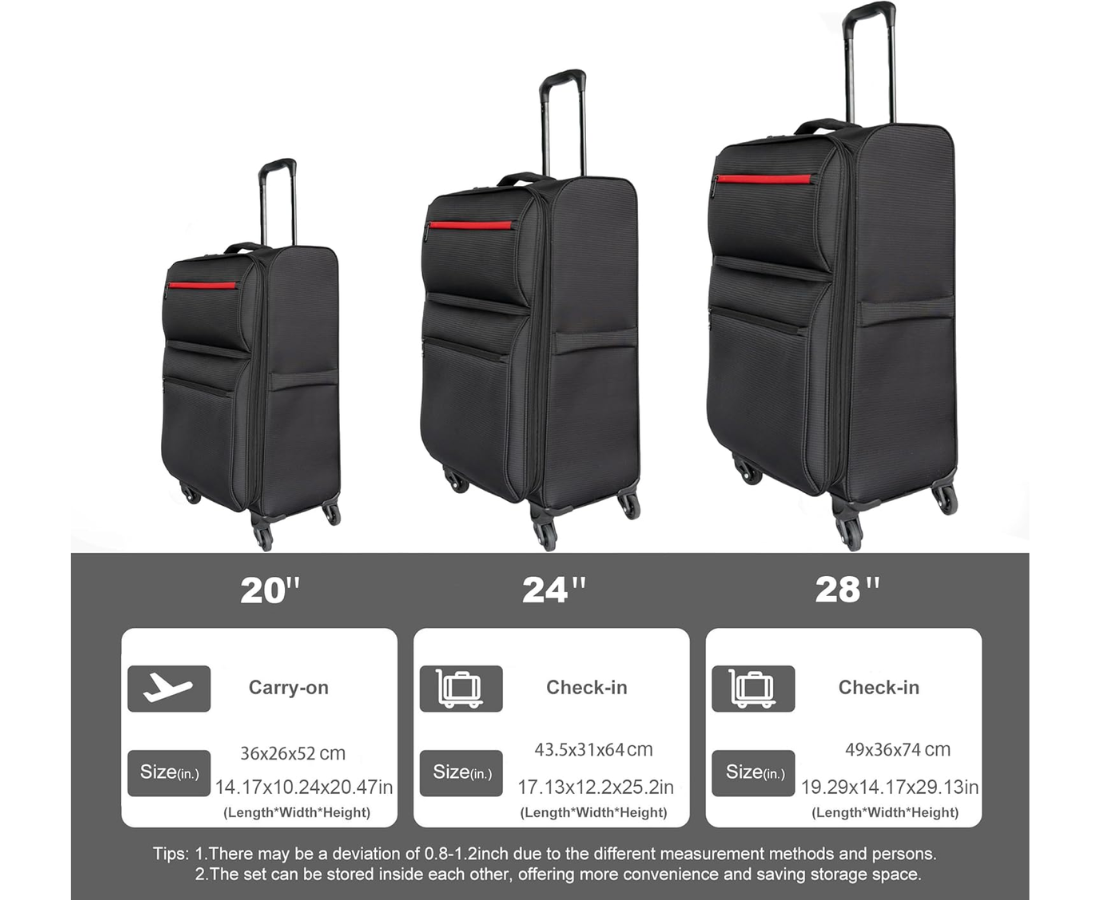 Maleta Cabina Carry On 10kg Maleta Viaje Maleta Gran Capacidad
