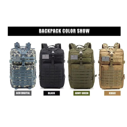 Mochila Tactica Bolso Militar Treking Mochila Tactica 50Litros