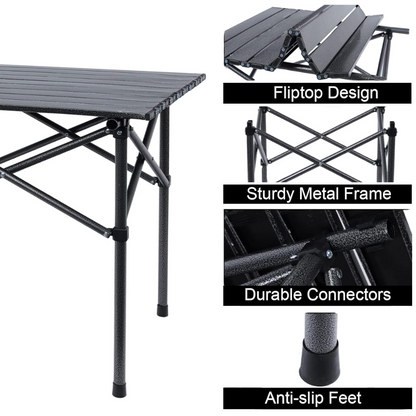 Mesa Plegable Camping Mesa Portatil Mesas Para Acampar 53x50