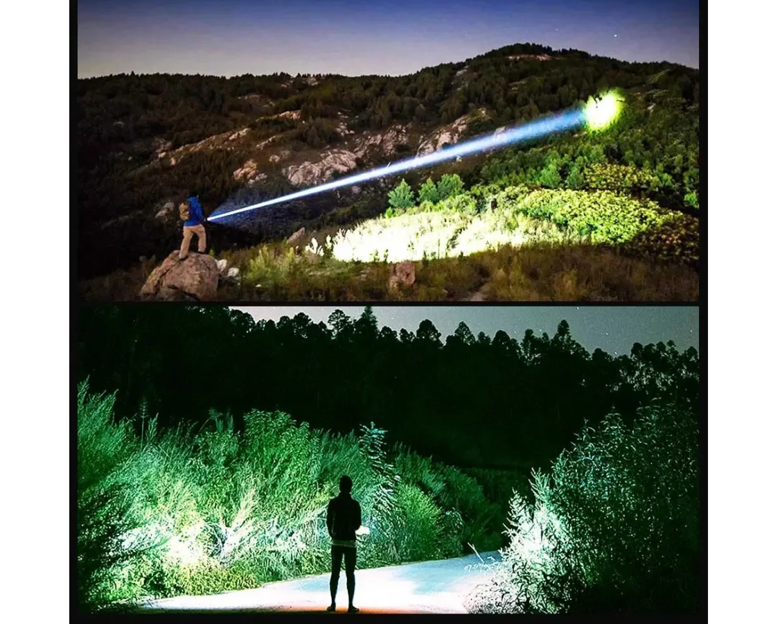 Linterna Recargable Fluorescente Linterna Camping Usb