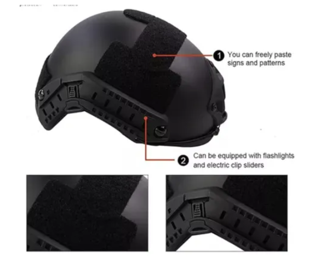 Casco Airsoft Casco Tactico Airsoft Casco Emerson ajustable