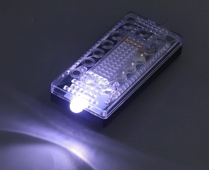 Baliza Corporal Baliza Led Sirena Linterna Recargable Baliza