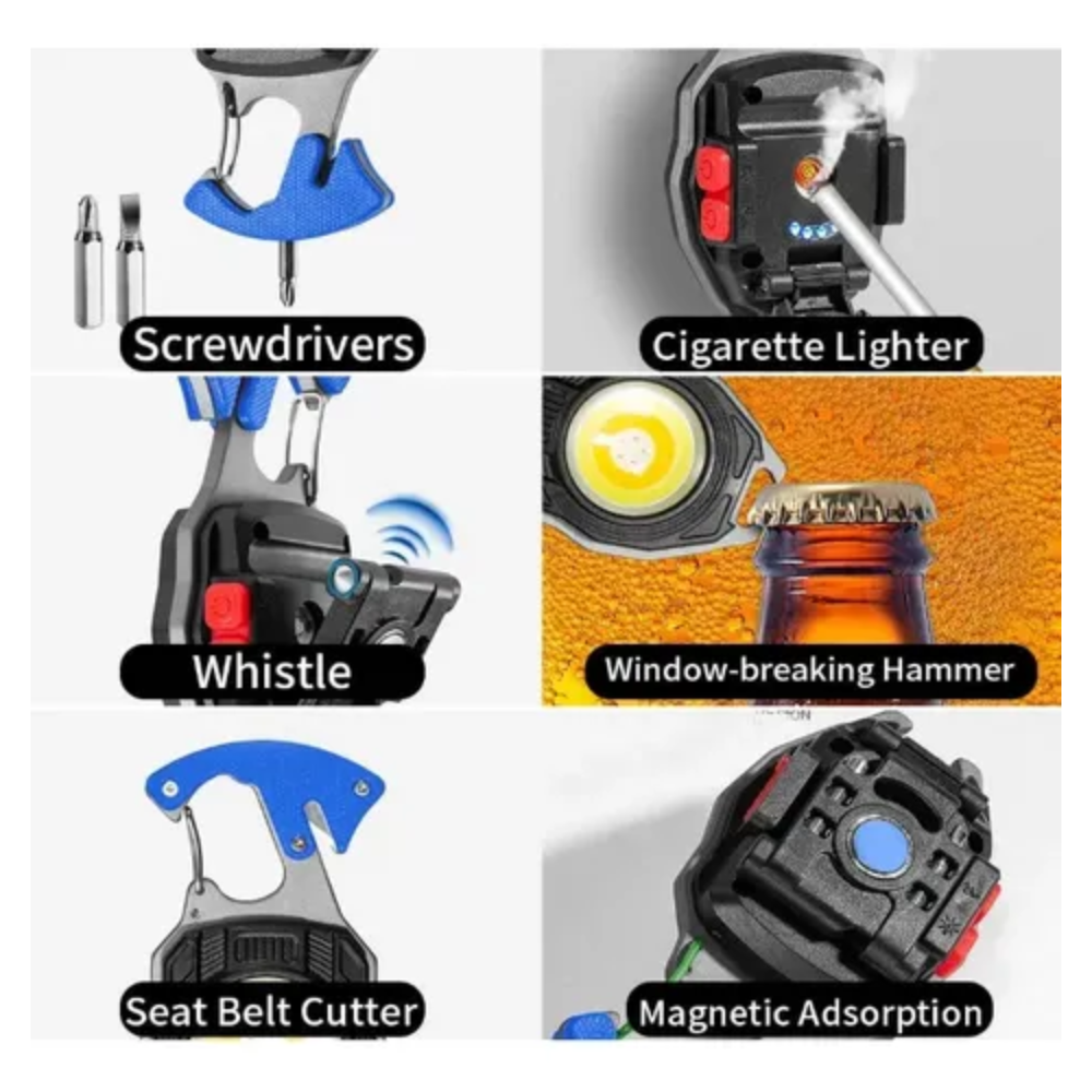 Mini Linterna Led Largo Alcance Linterna Tactica Recargable