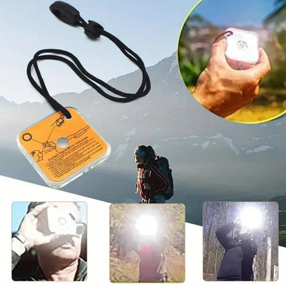 Accesorio Supervivencia Espejo Accesorio Camping Con Silbato