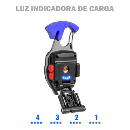 Mini Linterna Led Largo Alcance Linterna Tactica Recargable