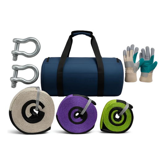 Kit De Remolque Eslingas De Amarre Para Auto 6 Piezas