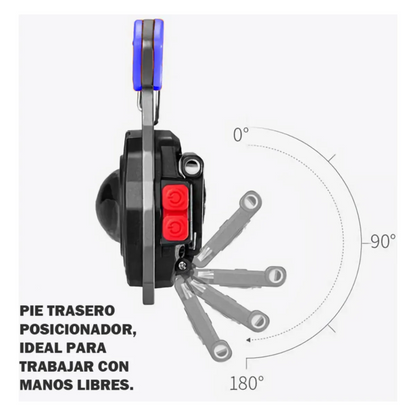 Mini Linterna Led Largo Alcance Linterna Tactica Recargable