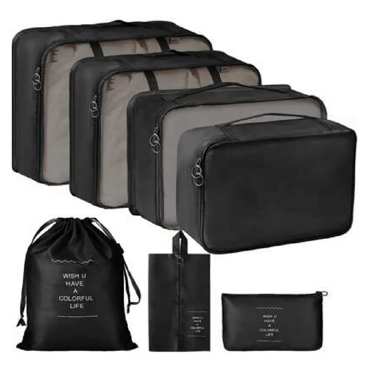 Set 7 Organizadores Equipaje Maleta Bolso Organizador Viaje