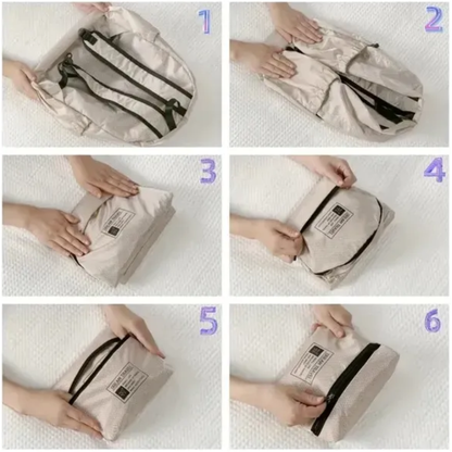 Mochila Mujer Mochila Clasica Bolso Impermeable 40x13x30cm