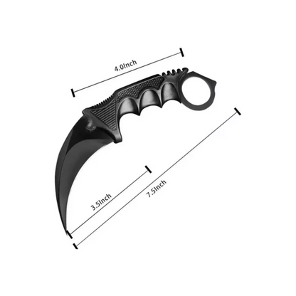 Cuchillo Tactico Militar Cuchillo Karambit Caza Krm